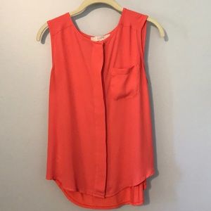 LOFT orange top